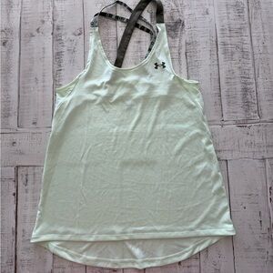 Under Armour Word Mark Double Strap Tank Top
